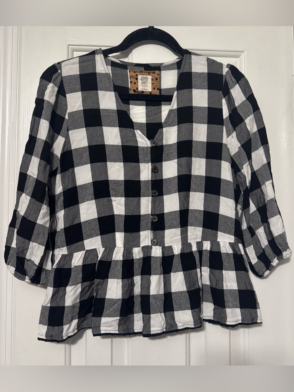 Good Hart Gingham shirt